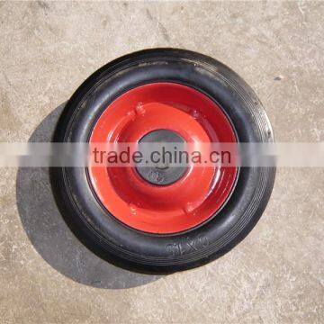 Within Bearing Soild Shock Aborption Metal Steel Tires photo-3