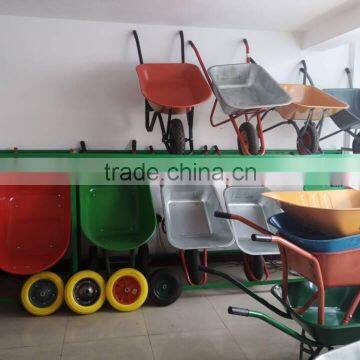 China Steel Wheelbarrow Cheap Hand Trailer WB6400 for Sale photo-4