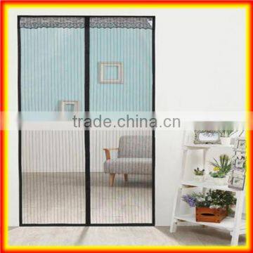 Magnetic door mesh/magnetic mesh curtain/magnetic mesh screen door