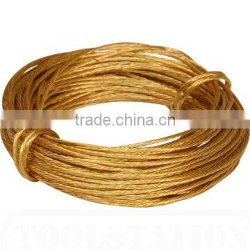 Brass Wire / Brass Coated Steel Wire / Flat Brass Wire photo-2