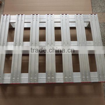 Aluminum pallet for warehouse