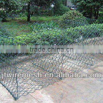 PVC Coated Hexagonal Stone Gabion Wall