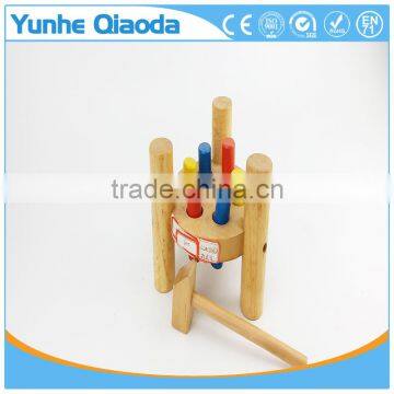 Christmas Thanksgiving Gifts Classic Toddler Game Wooden Hammer Toy Pound-A-Peg Pounding Bench Early Explorer photo-5