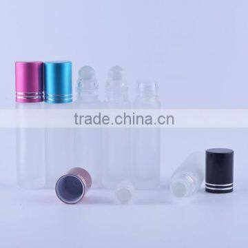 Mini 2ml 3ml Screw Thread Shaped Empty Clear Glass Tube Roll on Deodorant Bottle for Perfume With Plastic Roller Ball photo-6