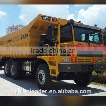 2016 new LGMG China 6*4 mining truck dumper MT86 for sale