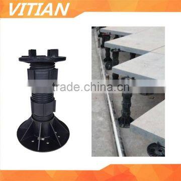 Outdoor marble raised floor decorative adjustable plastic pedestals