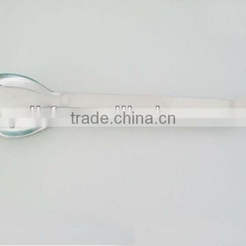 HF 302 fruit salad tongs,hotel food serving tongs,metal food tongs