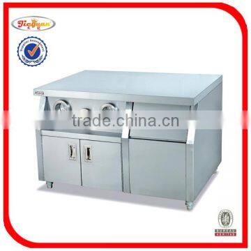 Stainless Steel Kitchen Work Table With Cup Dispenser photo-3