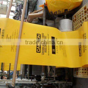 china factory supply PE Asbestos garbage bag used in construct