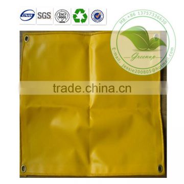 pvc coated polyester fireproof tarpaulin truck cover