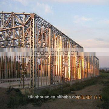 European Style Luxury Galvanized Steel Frame Kit Shop Houses photo-2