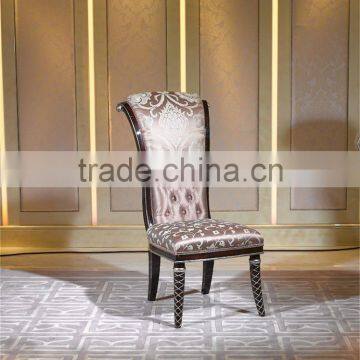 Elegant and Noble Butterfly Inlaid Oval Dining Table Set, Individual Design Antique Classic Six Seats Dining Table Set photo-5