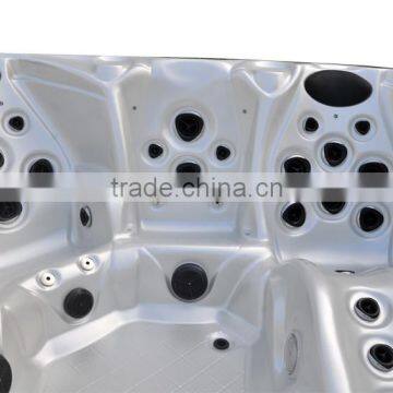 Acrylic Material and Corner,Center Drain Location Bathroom Tub for Jakuziy