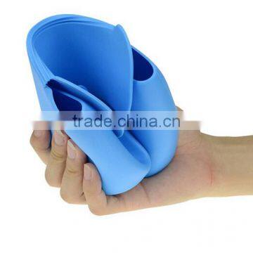 Car Accessories Soft Silicone Garbage Can photo-5