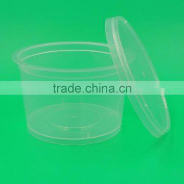 310ml Custom Disposable Plastic Soup Bowl, Microwave Soup Cup With Lid photo-4