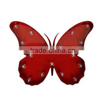 Store More Personalised Marquee Butterfly-light Up Metal Wall Art LED photo-2