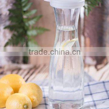 Water Carafe Juice Infuser Borosilicate Bottle Glass Pitcher 1.5L/ 53 oz