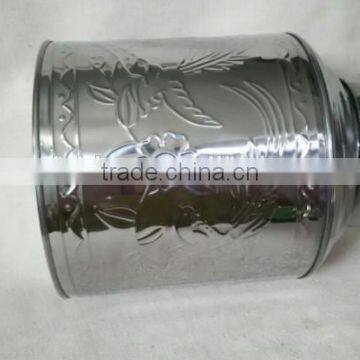 300g stainless steel tea canister/coffee canister/sugar canister/tea container/container store canisters