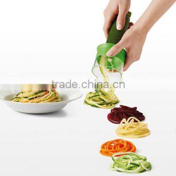 Food Grade Staniless Steel Fruit Vegetable Magic Handheld Spiralizer