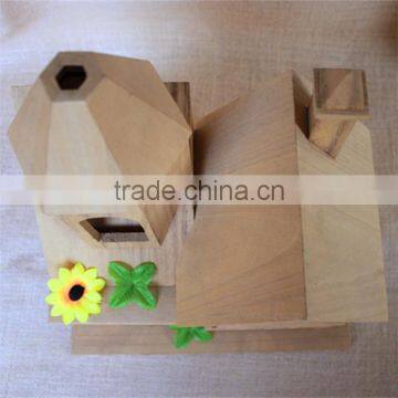 Wooden Toy Model Houses Toy Houses for Boys photo-3