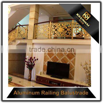Decoration Aluminum Gold Color Stair Handrail photo-6
