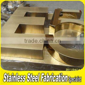 Logo Sign 3D Stainless Steel Letter Sign Metal Sign photo-4