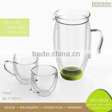 Thermos Heat Resistant Water Pyrex Wholesale Pitcher photo-4