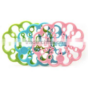 Supply Creative Fashion Lovely Flower Shaped Insulation Pad / Cup Mat photo-1