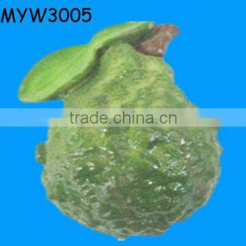 Lemon artificial fruits Resin artificial vegetable 3d fridge magnet