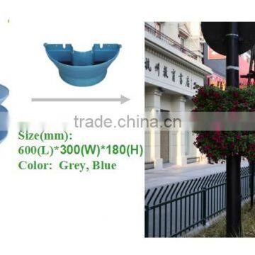 SOL Hydroponics Lamp Post Planter Grow Pots Stackable Flower Lamp Post photo-2