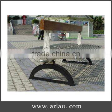 public serive rest metal outdoor bench