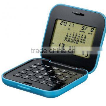 Promotional electronic desktop calculator with Calendar and time