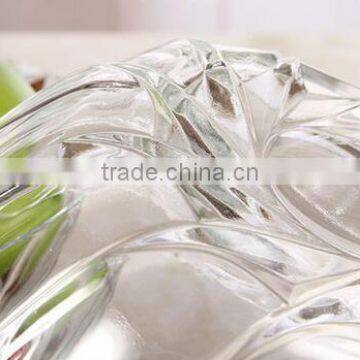 9inch,8inch, 6.5inch 5.5inch, 4.5inch Clear Glass Fruit or Salad Bowl