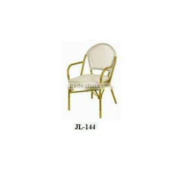 Stackable rattan chair selecting different well