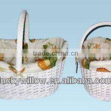 Deluxe Exclusive Willow Gift Basket/fruit Basket(Shan Dong China) photo-3
