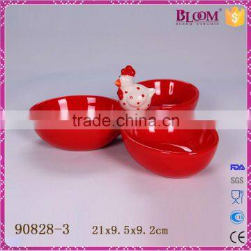 Hand Painted Ceramic Dish Tray photo-6