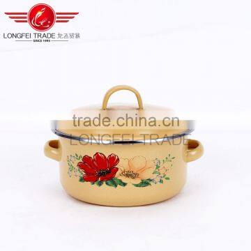 Chinese Hot Sale High Quality Cheap Enamel Cookware Sets / Casserole photo-2