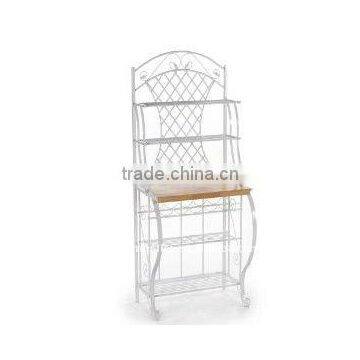 wrought iron floor barkers rack