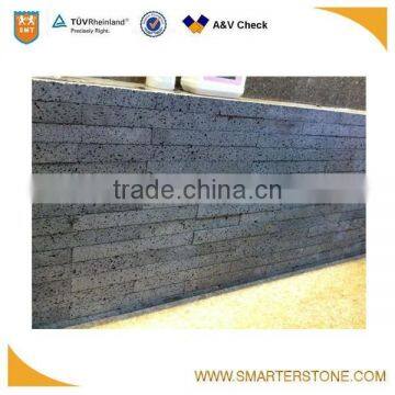 Factory price Hainan black natural basalt stone for indoor wall