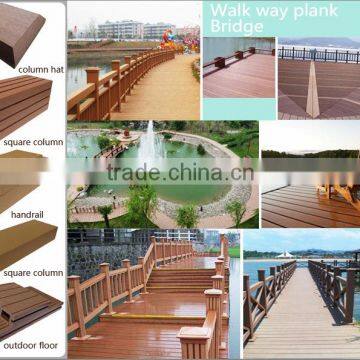 WPC Wood Plastic Composite Column 150*150cm for Pavilion Railing Fence With Good Price photo-6