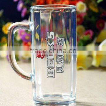 Cheap 1 Liter Glass Beer Stein