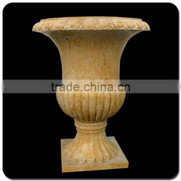 Cheap and high quality Chinese natural stone granite flower pot