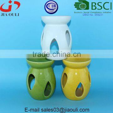 Cheap Tealight Oil Burner White Ceramic Oil Warmer photo-5