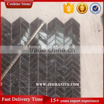 Abosulte Black Granite Mosaic Tile photo-3
