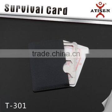Steel Color Swiss Multifunction Army Knife Card For Camping Outdoor Survival photo-2