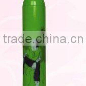 green color man design wine bottle umbrella