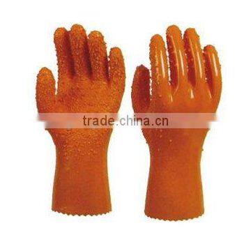 SUNNYHOPE Safety Liner Elbow Yellow Latex Gloves photo-3