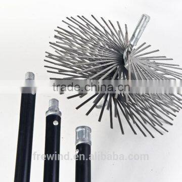 Chimney sweeping brush chimney brush,nylon wire chimney brush with fexible PP rods