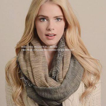 Soft Lightweight Spring Autumn Infinity Loop Circle Scarf Factory