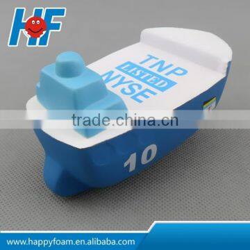 pu Promotional Cheap Gifts Boat Stress Toy